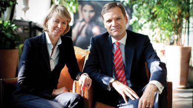 CEO of Frederique Constant, Peter Stas, and Director of Frederique Constant, Aletta Stas