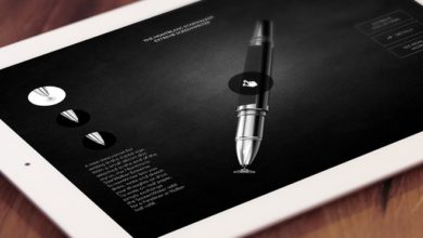 Montblanc touch pen for ipad