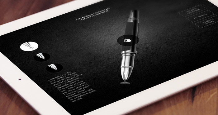 Montblanc touch pen for ipad