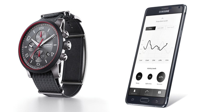 Montblanc e-strap smart watch