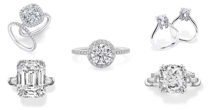 Harry winston sales signature ring