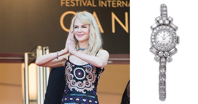 Nicole Kidman wears vintage OMEGA at 