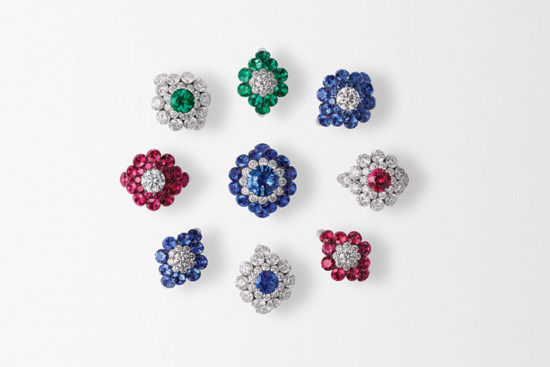 Chopard collection rings pendants earrings