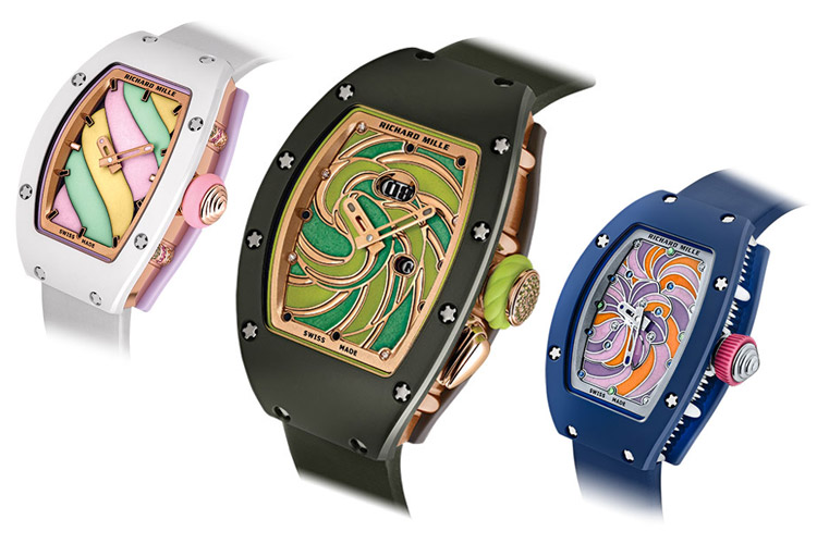 Richard Mille Sweet treasures collection watches
