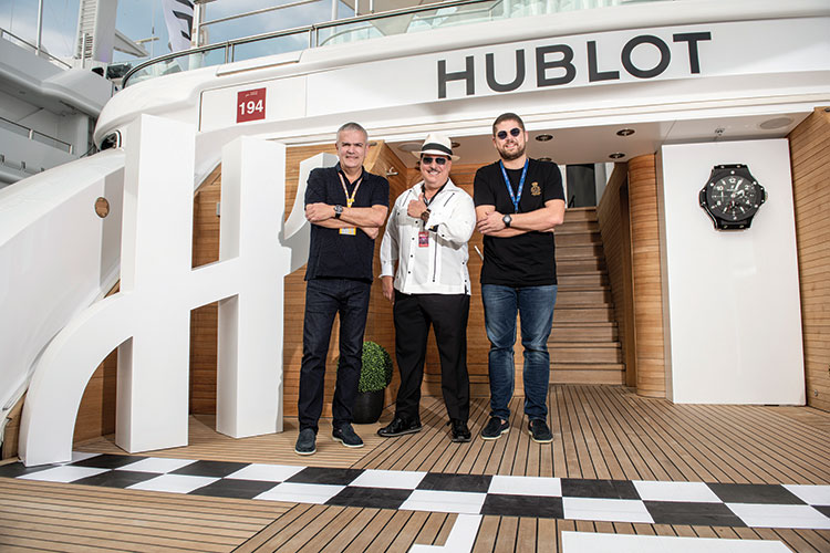 Hublot Yacht at Abu Dhabi Grand Prix