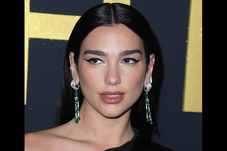 Dua Lipa dazzles in Bvlgari at Elton John Live | Day & Night Magazine