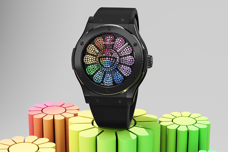 Hublot Debuts Limited-Edition Classic Fusion Takashi Murakami Sapphire  Rainbow Watch