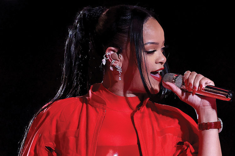 Rihanna rocks Super Bowl performance in Messika jewellery | Day & Night ...